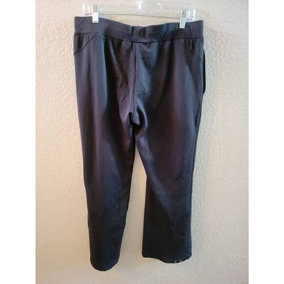 Nike Team Women's Black Hi-Rise Elastic Waist Pull-On Legging Pants Size Large - Picture 2 of 3